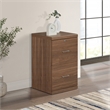 Scranton & Co 2-Drawer Locking Vertical File Cabinet in Majestic Walnut