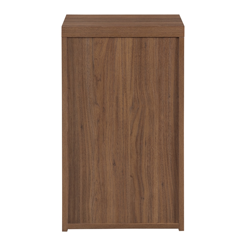 Scranton & Co 2-Drawer Locking Vertical File Cabinet in Majestic Walnut