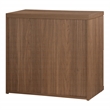 Scranton & Co 2-Drawer Locking Lateral File Cabinet in Majestic Walnut