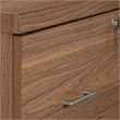 Scranton & Co 2-Drawer Locking Lateral File Cabinet in Majestic Walnut