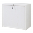 Scranton & Co 2-Drawer Locking Lateral File Cabinet in White Woodgrain