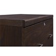 Scranton & Co 2-Drawer Locking Lateral File Cabinet in Espresso Woodgrain