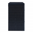 Scranton & Co 2-Drawer Locking Lateral File Cabinet in Black Woodgrain