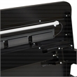 Scranton & Co Electric Gaming Desk in Red with RGB LEDs and Monitor Mount