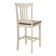 Scranton & Co 5pc Counter Height Table and Chairs in Antique White