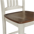 Scranton & Co 5pc Counter Height Table and Chairs in Antique White