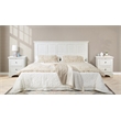 Scranton & Co King 3-Piece Bedroom Set in Rustic White Engineered Wood