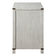 Scranton & Co 2-Drawer File Cabinet in Champagne White Oak Finish