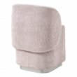 Scranton & Co Vanity Chair in Dusty Rose Fabric Fully Assembled
