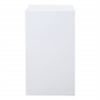 Scranton & Co 2-Drawer Locking Metal File Cabinet in White Assembled