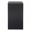 Scranton & Co 2-Drawer Locking Metal File Cabinet in Black Assembled