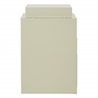 Scranton & Co 3-Drawer Locking Metal File Cabinet with Top Shelf in Tan