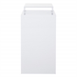 Scranton & Co 3-Drawer Locking Metal File Cabinet with Top Shelf in White