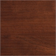 Scranton & Co 5-Piece Counter Height Dining Set in Blue Vinyl Walnut Finish