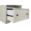 Scranton & Co Engineered Wood Printer and File Cabinet in Antique White