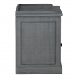 Scranton & Co Engineered Wood Printer and File Cabinet in Plantation Gray