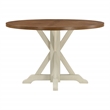 Scranton & Co 5-PC Round Farmhouse Dining Set with Antique Natural Top