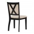 Scranton & Co 5-PC Round Farmhouse Dining Set with Natural Tobacco Top