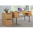 Scranton & Co 2-Drawer Vertical File Cabinet in Natural Scandinavian Finish