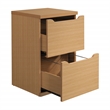Scranton & Co 2-Drawer Vertical File Cabinet in Natural Scandinavian Finish