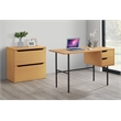 Scranton & Co 2-Drawer Lateral File Cabinet in Natural Scandinavian Finish