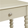 Scranton & Co Wood Side Table with Drawer in Whitewash Finish