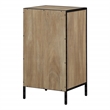Scranton & Co 3-Drawer Accent Storage Cabinet in Oak Fully Assembled