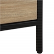 Scranton & Co 3-Drawer Accent Storage Cabinet in Oak Fully Assembled