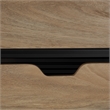 Scranton & Co 3-Drawer Accent Storage Cabinet in Oak Fully Assembled