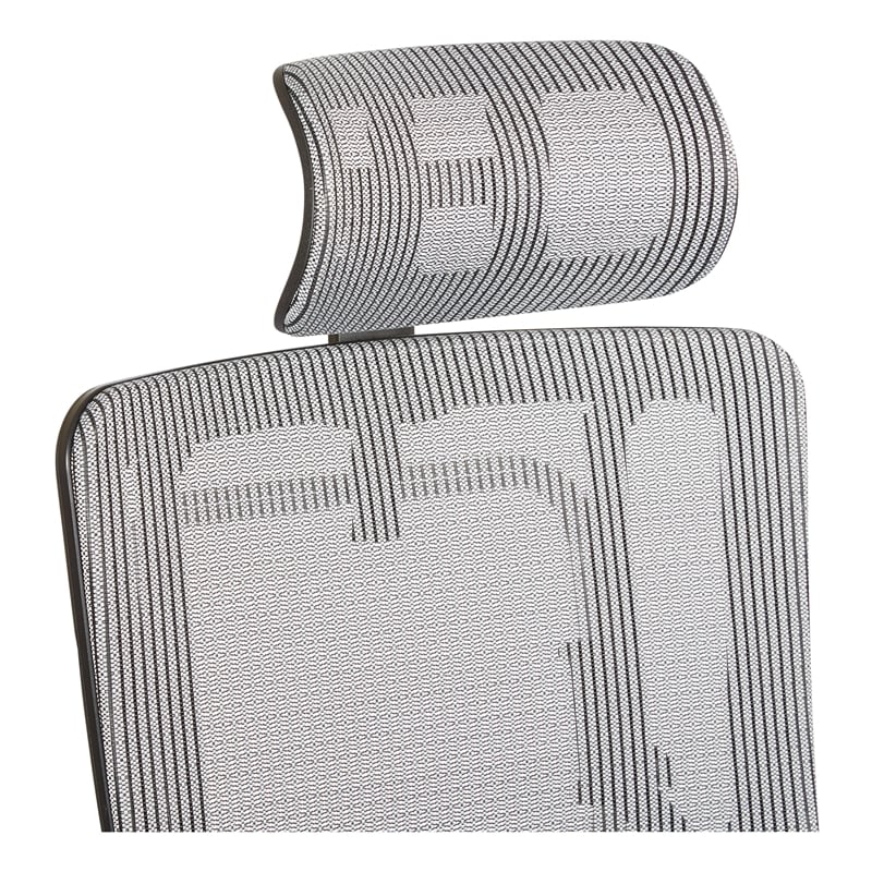 Scranton & Co Silver Mesh Headrest for 9966 Series Office Chair