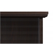 Scranton & Co Rolling File Cart with Lockdowel Assembly in Espresso Wood