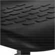 Scranton & Co Black Urethane Ergonomic Task Chair with Tilt and Back Angle