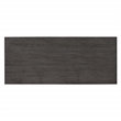 Scranton & Co 3-Shelf Console Table in Slate Gray Solid Wood Finish
