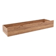 Scranton & Co Under Bed Storage Drawer in Brown Engineered Wood