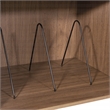 Scranton & Co Mid-Century Record Player Stand with Album Storage in Walnut