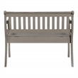 Scranton & Co Entryway Storage Bench in Goldstone Brown Wood Finish