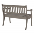 Scranton & Co Entryway Storage Bench in Goldstone Brown Wood Finish