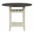 Scranton & Co 5-Piece Counter Height Dining Set in Distressed White Wash Wood
