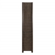 Scranton & Co 5-Shelf Bookcase in Burnt Ash Finish with Adjustable Shelves