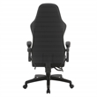 Scranton & Co Gaming Chair with Retractable Footrest in Faux Leather