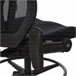 Scranton & Co ProGrid Mesh Back Office Chair in Coal Black Fabric
