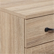 Scranton & Co 3 Drawer Mobile File Cabinet in River Oak Engineered Wood