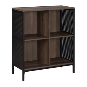 Scranton & Co 4-Cube Storage Bookcase in Ozark Ash - 29&quotWx13.5&quotDx34&quotH