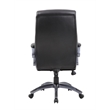 Scranton & Co Double Layer LeatherPlus Executive Chair in Black