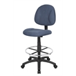 Scranton & Co Contoured Fabric Drafting Stool with 20