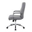 Scranton & Co CaressoftPlus Swivel Executive Chair with Lumbar Support