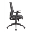 Scranton & Co Mesh Back Task Chair with Synchro-Tilt & Adjustable Arms in Black