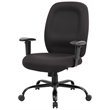 Scranton & Co Heavy Duty 400lb. Capacity Task Chair with Adjustable Arms - Black