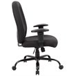 Scranton & Co Heavy Duty 400lb. Capacity Task Chair with Adjustable Arms - Black