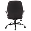 Scranton & Co Heavy Duty 400lb. Capacity Task Chair with Adjustable Arms - Black